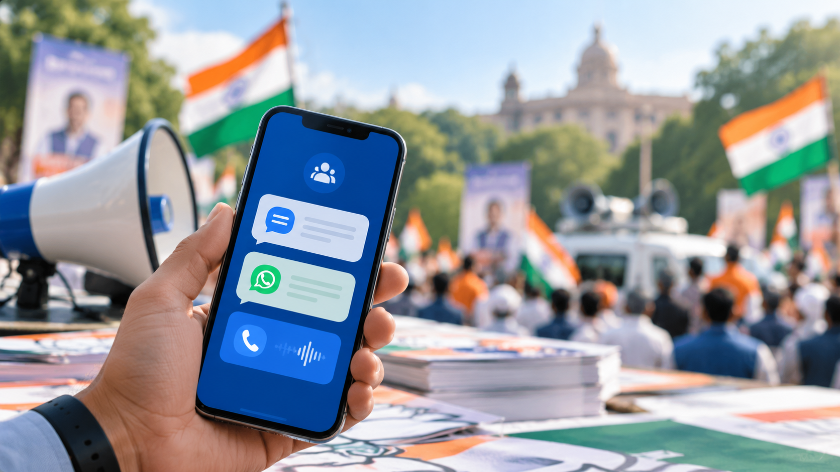 Bulk SMS, WhatsApp and Voice Calls for Election Campaigns